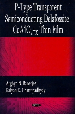P-Type Transparent Semiconducting Delafossite CuA102+x Thin Film - Arghya N Banerjee, Kalyan K Chattopadhyay
