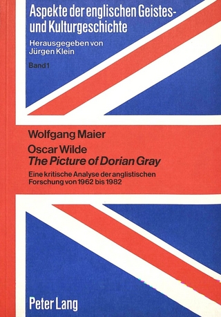 Oscar Wilde the picture of Dorian Gray - Wolfgang Maier
