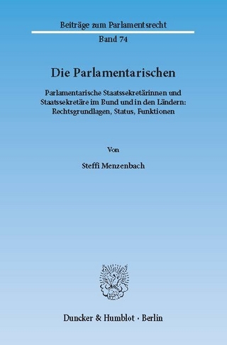 Die Parlamentarischen. - Steffi Menzenbach