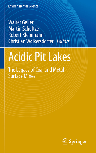 Acidic Pit Lakes - Walter Geller; Martin Schultze; Bob Kleinmann; Christian Wolkersdorfer