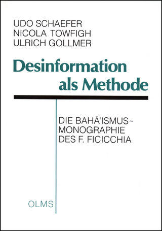 Desinformation als Methode - Udo Schaefer; Nicola Towfigh; Ulrich Gollmer