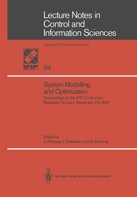 System Modelling and Optimization - 