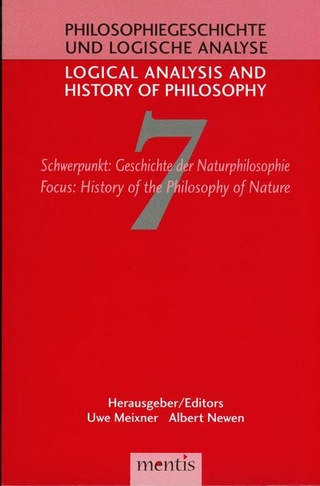 Schwerpunkt: Geschichte der Naturphilosophie / Focus: History of the Philosophy of Nature - Uwe Meixner; Albert Newen