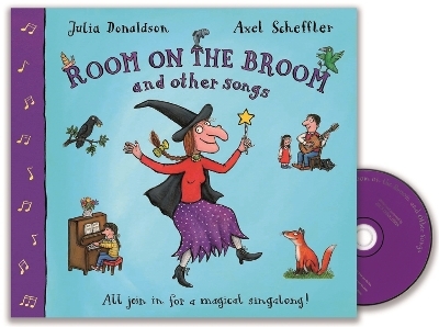 Room on the Broom and Other Songs Book and CD - Julia Donaldson
