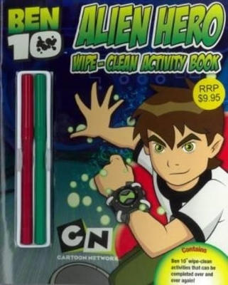 "Ben 10" Alien Hero Wipe Clean Book