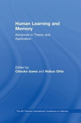 Human Learning and Memory - Chizuko Izawa; Nobuo Ohta