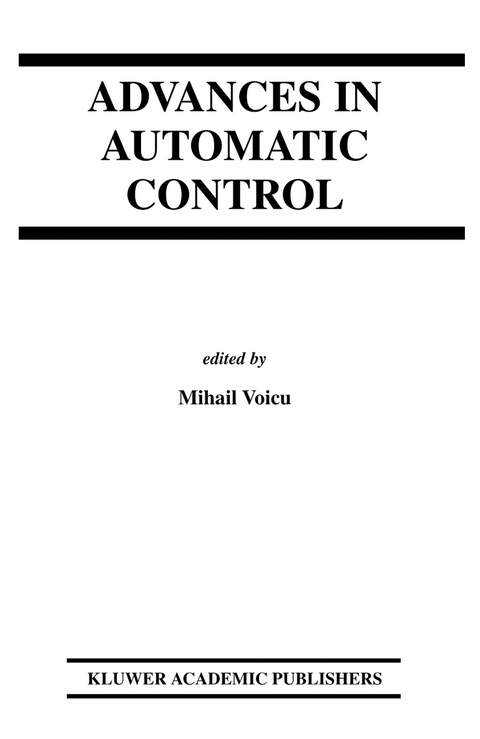 Advances in Automatic Control - 