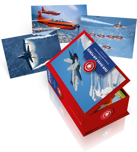 Postkartenbox Our Swiss Air Force - Christophe Keckeis