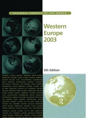 Western Europe 2003 - Europa Publications; Juliet Love; Jillian O'Brien