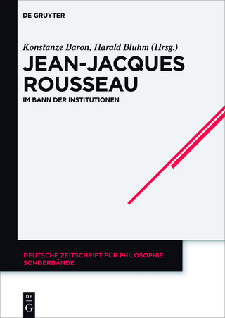 Jean-Jacques Rousseau - Konstanze Baron; Harald Bluhm