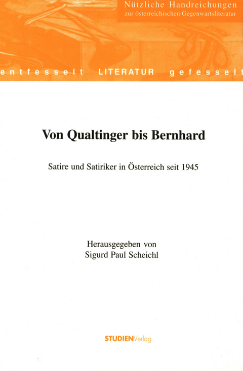Von Qualtinger bis Bernhard - 