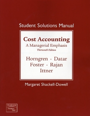Student Solutions Manual