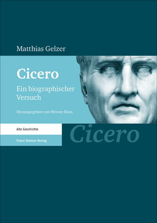 Cicero - Matthias Gelzer (?); Werner Riess