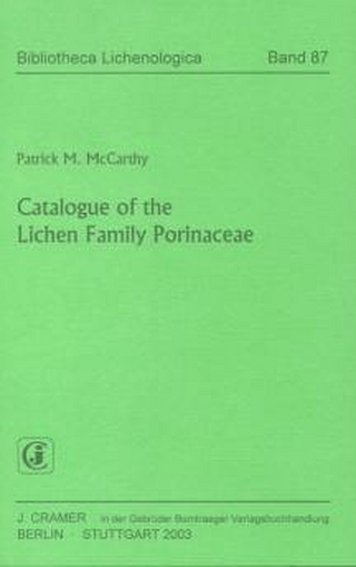 Catalogue of the Lichen Family Porinaceae - Patrick M McCarthy