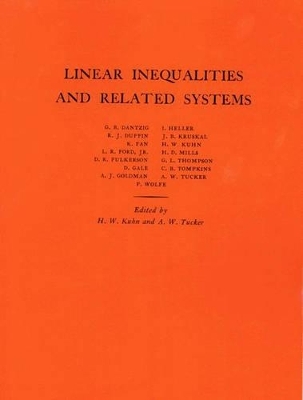 Linear Inequalities and Related Systems. (AM-38), Volume 38 - Harold William Kuhn; Albert William Tucker