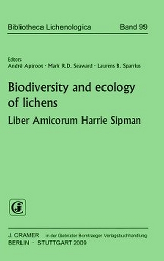 Biodiversity and ecology of lichens - Andr Aptroot; Mark R. D. Seaward; Laurens B. Sparrius