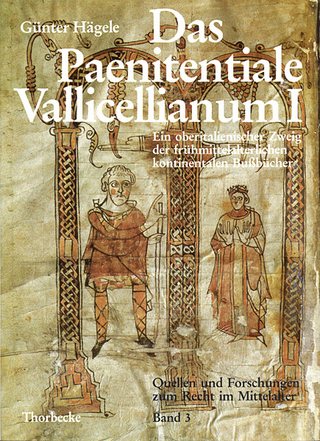 Das Paenitentiale Vallicellianum I - Günter Hägele; Raymund Kottje; Hubert Mordek
