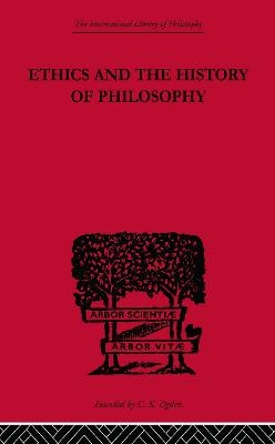 Ethics and the History of Philosophy - C.D. Broad