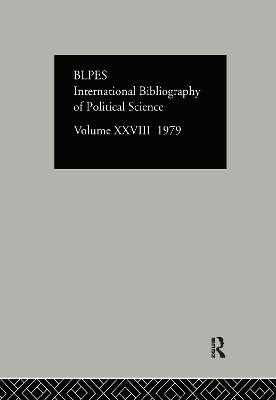 IBSS: Political Science: 1979 Volume 28 - International Committee for Social Science Information and Documentation