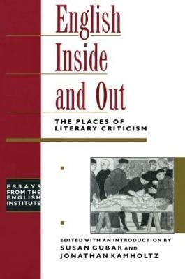 English Inside and Out - Susan Kamholtz Gubar