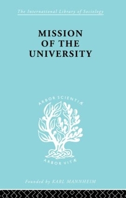 Mission of the University - Jose Ortega Y Gasset