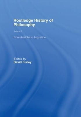 Routledge History of Philosophy Volume II - David Furley