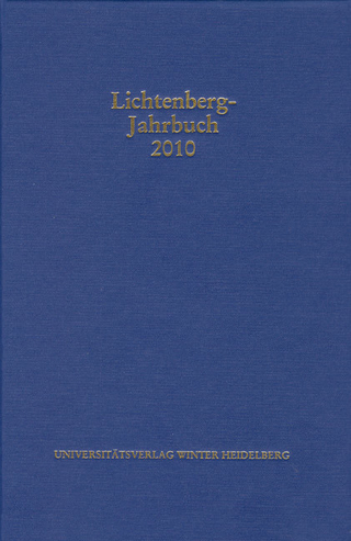 Lichtenberg-Jahrbuch 2010 - Ulrich Joost; Alexander Neumann