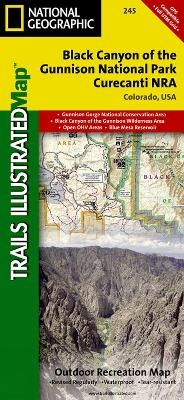 Black Canyon Of The Gunnison - National Geographic Maps