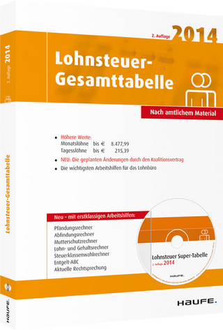 Lohnsteuer-Gesamttabelle 2014