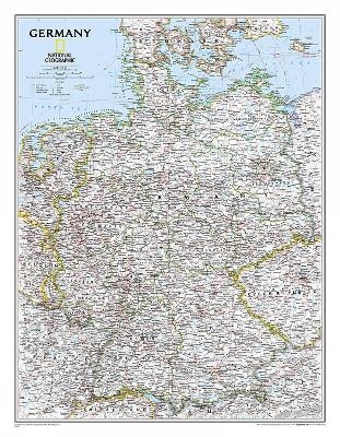 Germany Classic, Laminated - National Geographic Maps