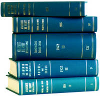 Recueil des cours, Collected Courses, Tome/Volume 205 (1987) - Academie de Droit International de la Ha