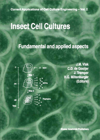 Insect Cell Cultures - Just M. Vlak; Cornelis D. de Gooijer; Johannes Tramper; Herbert G. Miltenburger