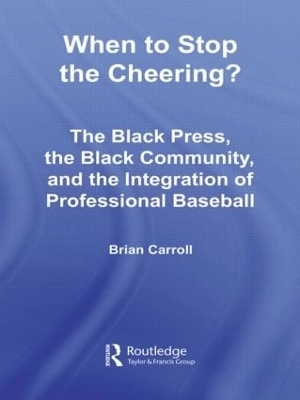When to Stop the Cheering? - Brian Carroll