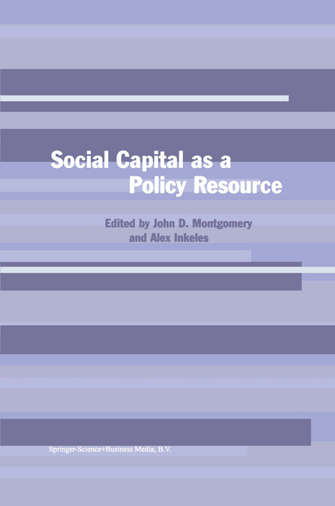 Social Capital as a Policy Resource - 