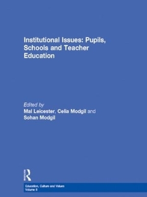 Institutional Issues - Mal Leicester; Sohan Modgil