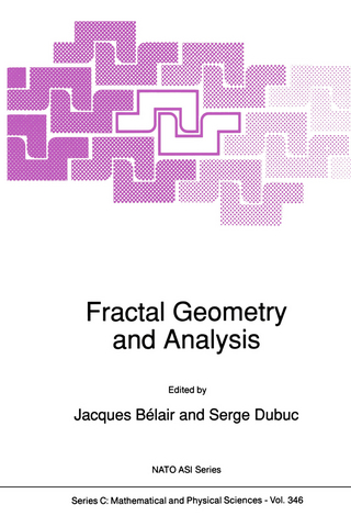 Fractal Geometry and Analysis: 346 (Nato Science Series C:, 346)