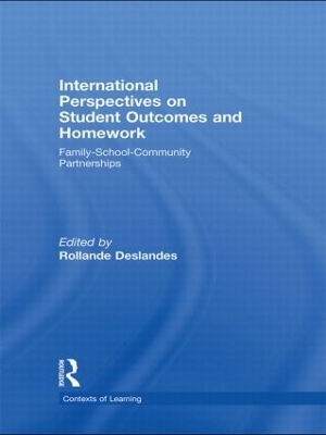 International Perspectives on Student Outcomes and Homework - Rollande Deslandes