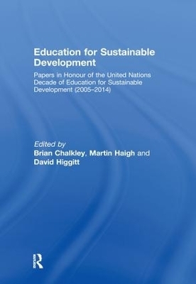 Education for Sustainable Development - Brian Chalkley; Martin Haigh; David Higgitt