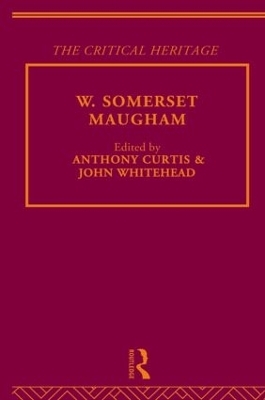 W. Somerset Maugham - Anthony Curtis; John Whitehead