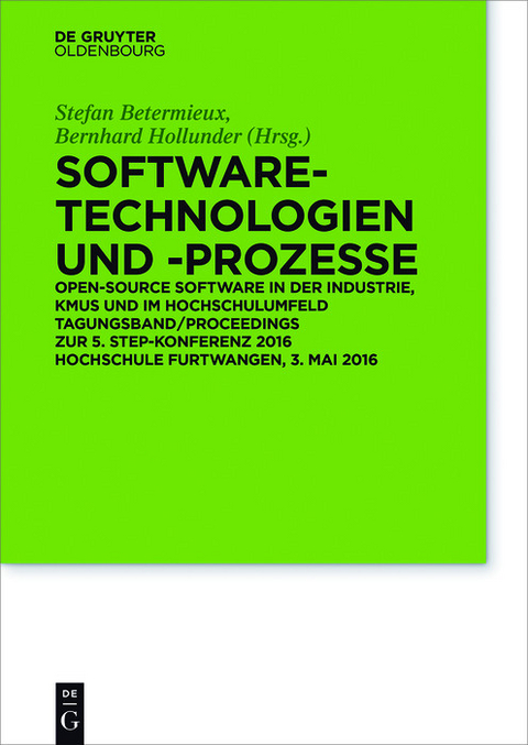 Software-Technologien und Prozesse - 