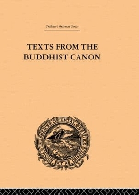 Texts from the Buddhist Canon - Samuel Beal