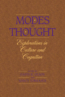 Modes of Thought - David R. Olson; Nancy Torrance