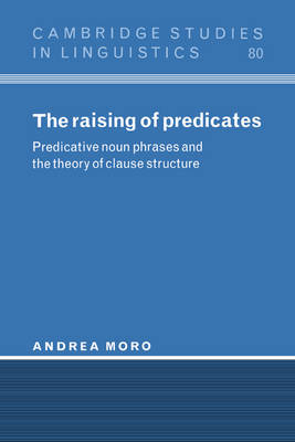 The Raising of Predicates - Andrea Moro