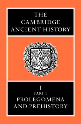The Cambridge Ancient History - I. E. S. Edwards; C. J. Gadd; N. G. L. Hammond