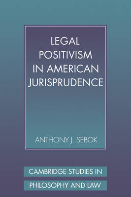 Legal Positivism in American Jurisprudence - Anthony J. Sebok