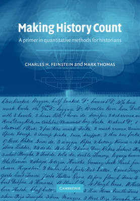 Making History Count - Charles H. Feinstein; Mark Thomas