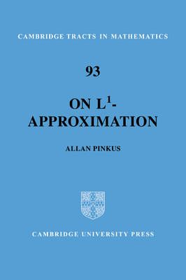 On L1-Approximation - Allan M. Pinkus
