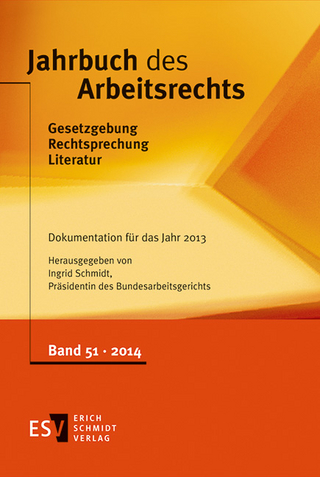 Jahrbuch des Arbeitsrechts - Ingrid Schmidt