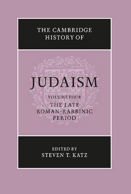 The Cambridge History of Judaism: Volume 4, The Late Roman-Rabbinic Period - Steven T. Katz