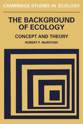 The Background of Ecology - Robert P. McIntosh